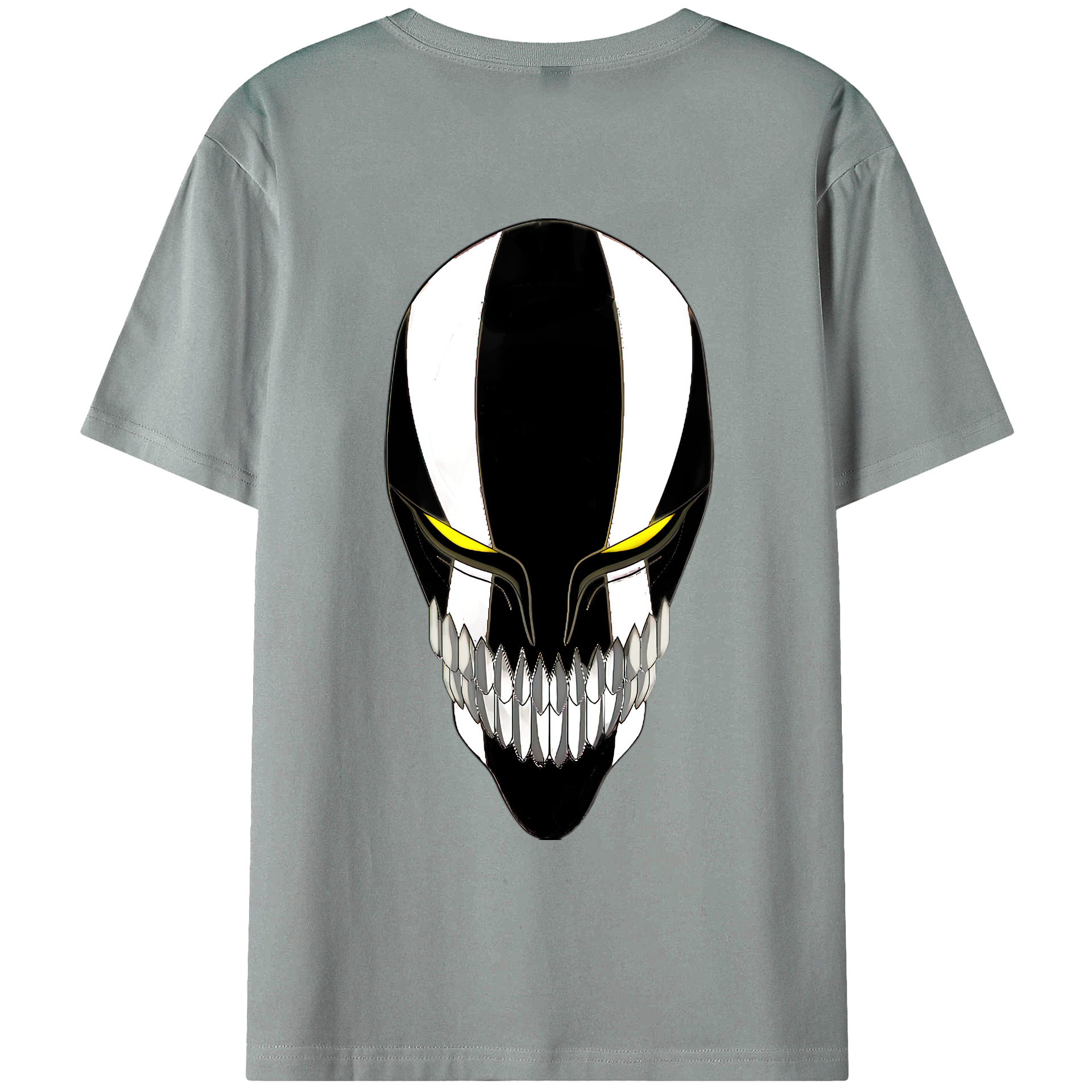 （画像用） ブリーチ 黒崎一護（くろさき いちご）BLEACH Kurosaki Ichigo 綿100％ メンズ半袖Tシャツ（バックプリント） 通気性